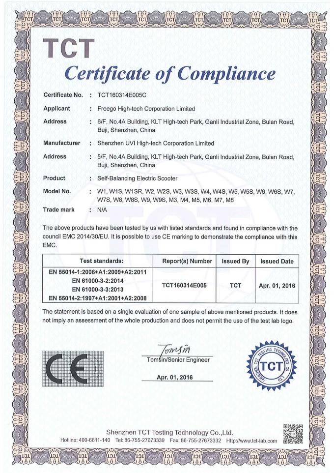 Freego High-Tech Corporation Limited Co., Ltd. ضبط الجودة